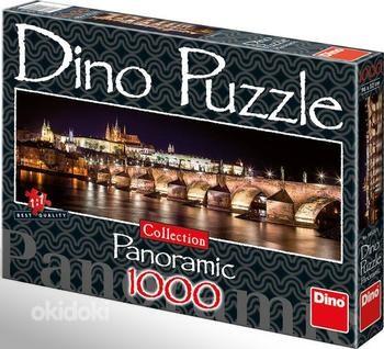 DINO PUZZLE панорамный пазл Карлов мост, 1000 шт, новый (фото #2)