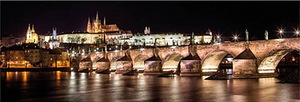 DINO PUZZLE PANORAMIC Karli sild Pragas,1000 tk, uus (4 foto / 5)