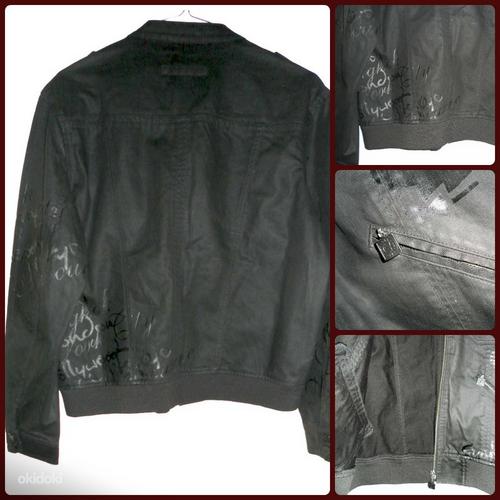 Playboy мужская черная джинсовая куртка, M -L-46, новая (фото #10)