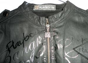 Playboy stiilne meeste must teksatagi, M-L-46, uus (2 foto / 10)