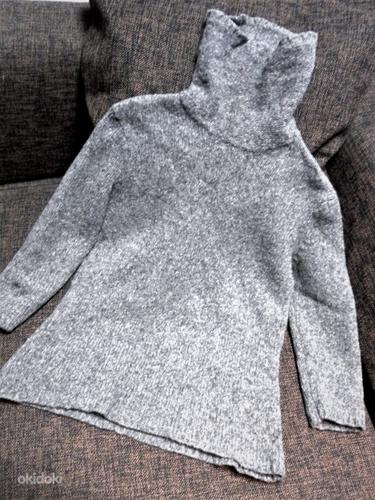 Ralph Lauren серый шерстяной свитер, L (фото #9)