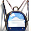 Маленький удобный рюкзак-сумка в морском стиле, новый (фото #2)