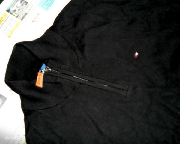 Мужской черный джемпер из 100% хлопка, размер XL, новый (фото #5)