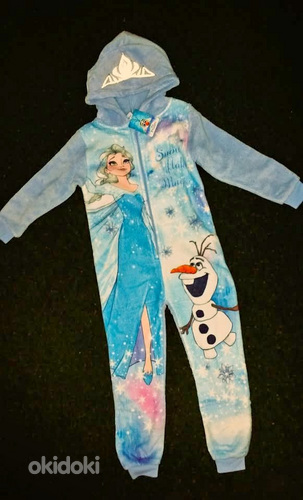 Disney Frozen pehme fliisi kombee, 98-104, uus