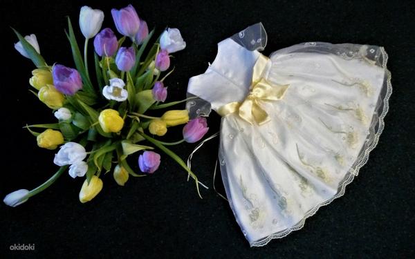 Нежное пышное платье принцессы 86/92 cm ( 2-3 г) (фото #8)