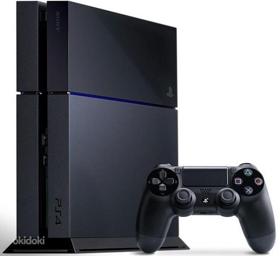 PlayStation 4 + pult + mäng + juhtmed (foto #1)