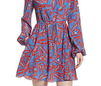 Diane von Furstenberg siidist kleit, uus, S/M