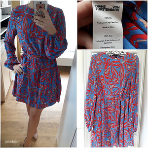 Diane von Furstenberg siidist kleit, uus, S/M (3 foto / 3)