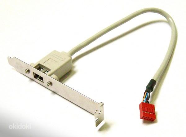 IEEE 1394 Firewire Bracket (DV 6pin,i-Link) (фото #3)