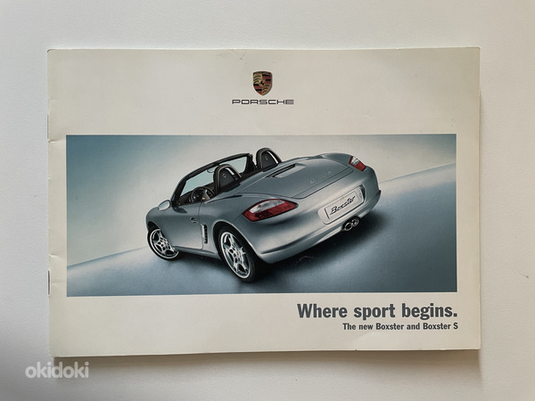 Brošüür - Porsche Boxer / Boxter S (987.1) (20052008) (foto #1)