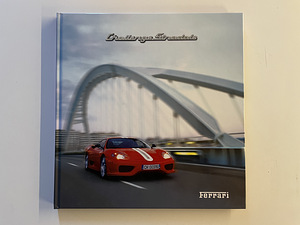 Брошюра/книга Ferrari 360 Challenge Stradale в твердом переплете, 2003 г.