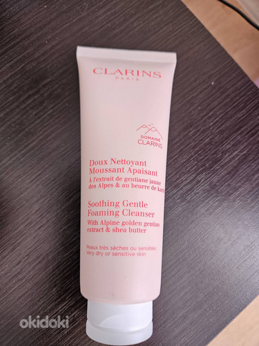 CLARINS успокаивающая мягкая очищающая пена