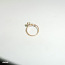 Золотое кольцо c бриллиантами 585 проба (№L185) (фото #2)