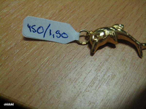 Kuld ripats 585 proov (№450) (foto #1)
