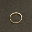 Kuld sõrmus teemanditega 585 proov (№1114) (foto #3)