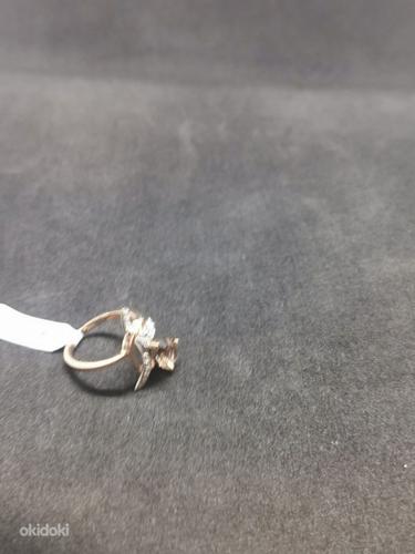 Золотое кольцо с бриллиантами 585 пробы (№1300) (фото #4)