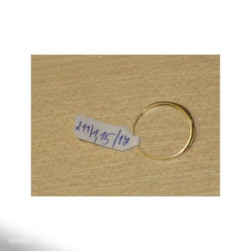 Золотое Кольцо с бриллиантом 585 проба (№211) (фото #3)