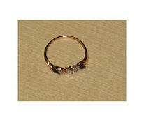 Sõrmus teemantidega 585 proov (№213)