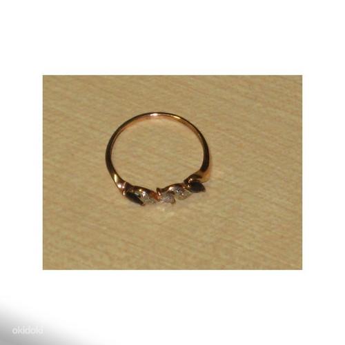Sõrmus teemantidega 585 proov (№213) (foto #1)