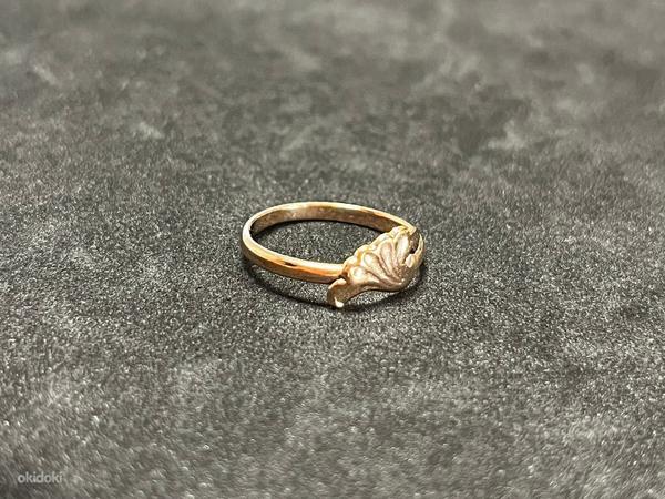 Золотое кольцо 585 проба (№K92) (фото #4)
