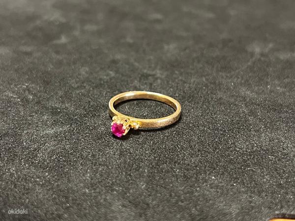 Золотое кольцо 585 проба (№K98) (фото #4)