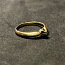 Kuld sõrmus teemandiga 585 proov (№K210) (foto #3)