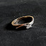 Золотое кольцо с бриллиантом 585 проба (№K219) (фото #1)