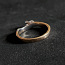 Золотое кольцо с бриллиантом 585 проба (№K219) (фото #3)