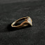 Золотое кольцо с бриллиантом 585 проба (№K220) (фото #3)