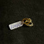 Золотые серьги с бриллиантом 585 проба (№K243) (фото #4)