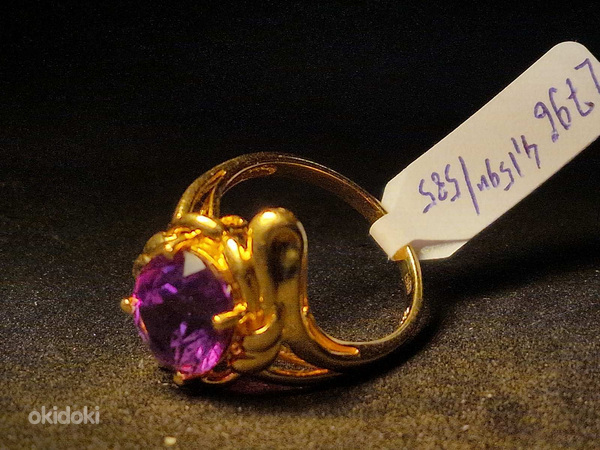 Kuld sõrmus 585 proov (№L796) (foto #1)