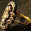 Kuld sõrmus teemandiga 750 proov (№L841) (foto #2)