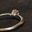 Золотое кольцо с бриллиантом 750 проба (№L843) (фото #3)