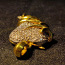Золотой Кулон с бриллиантами 750 проба (№L847) (фото #5)
