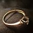 Золотое кольцо с бриллиантом 585 проба (№L876) (фото #2)