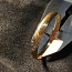 Kuld sõrmus teemandiga 585 proov (№L914) (foto #4)