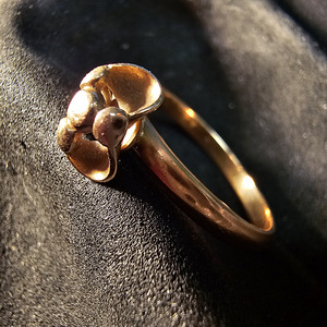 Золотое кольцо 583 проба (№L921)