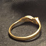Kuld sõrmus teemandiga 750 proov (№L928) (foto #1)