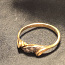 Золотое кольцо с бриллиантами 750проба (№L928) (фото #2)
