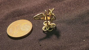 Золотые серьги 583 проба (№L1150)