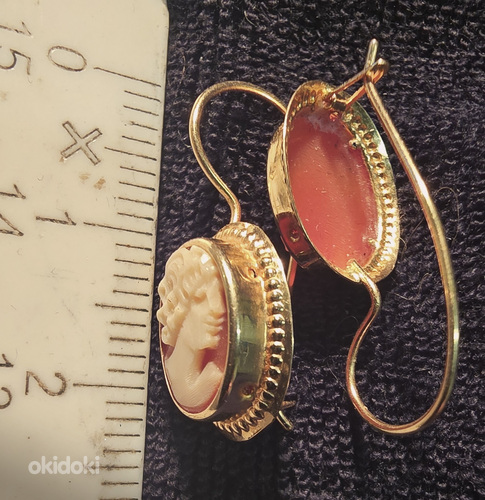 Золотые серьги 585 проба (№L1248)