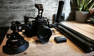 Panasonic LUMIX G9 II Cine Rig – Komplekt LEICA optikaga (1 foto / 2)