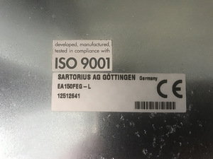 Sartoriuse электронные напольные весы max 150 kg (8 фото из 8)