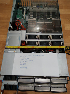 Б/у сервер Supermicro 2U SC-828 SC828TQ+-R1200LPB (1 фото из 3)