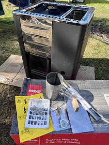 Harvia 20 Pro RS puuküttega keris Veepaagiga (6 foto / 7)