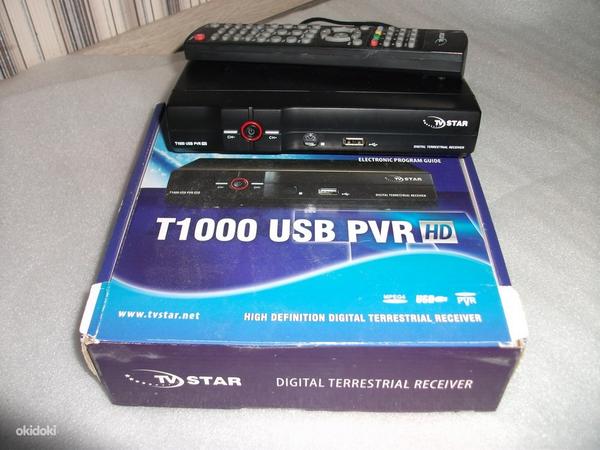 Uus digiboks TV STAR T 1000 USB PVR HD (foto #1)