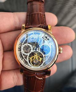 PATEK PHILIPPE. TURBILION D=43MM AUTOMATIC (3 foto / 9)