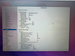 MacBook Air Early 2015, 128GB SSD, 8GB (3 foto / 5)