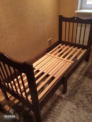 Детская деревянная кроватка (фото #2)