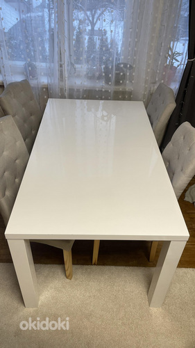 Продам глянцевый стол. Размеры 160x90 (фото #1)
